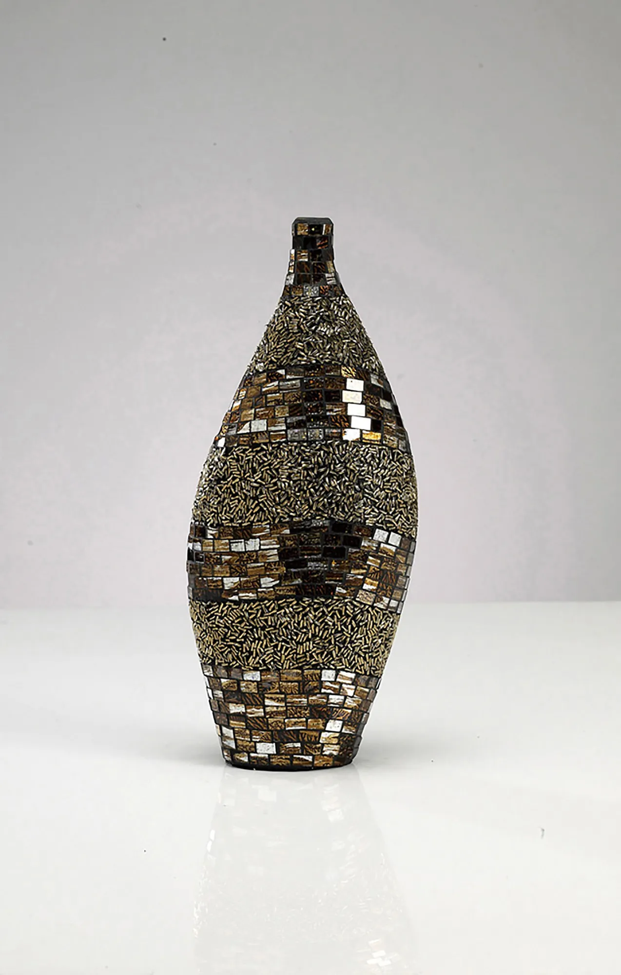 Ira Mosaic Art Glassware Diyas Home Vases